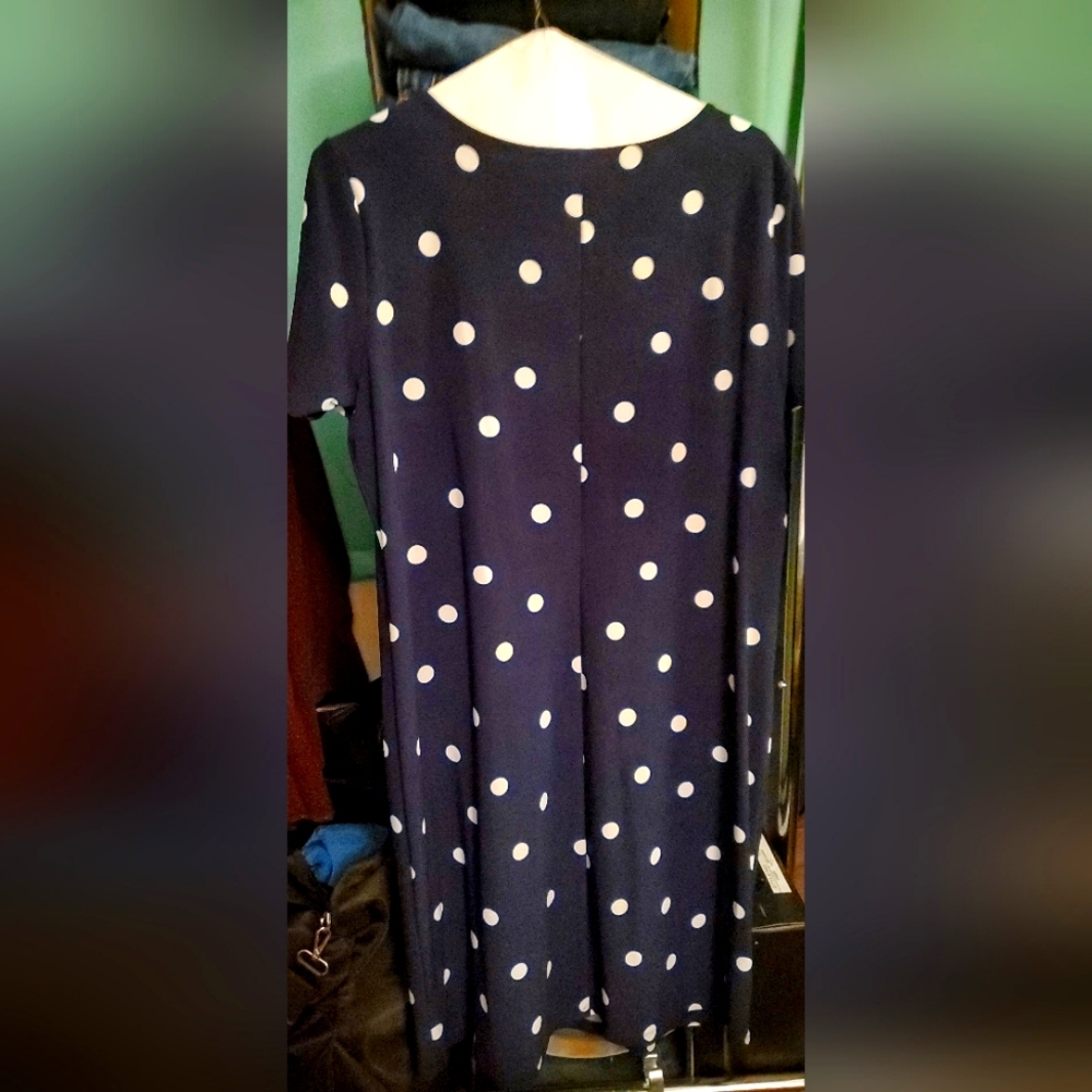 Anne Klein Polka Dot Dress